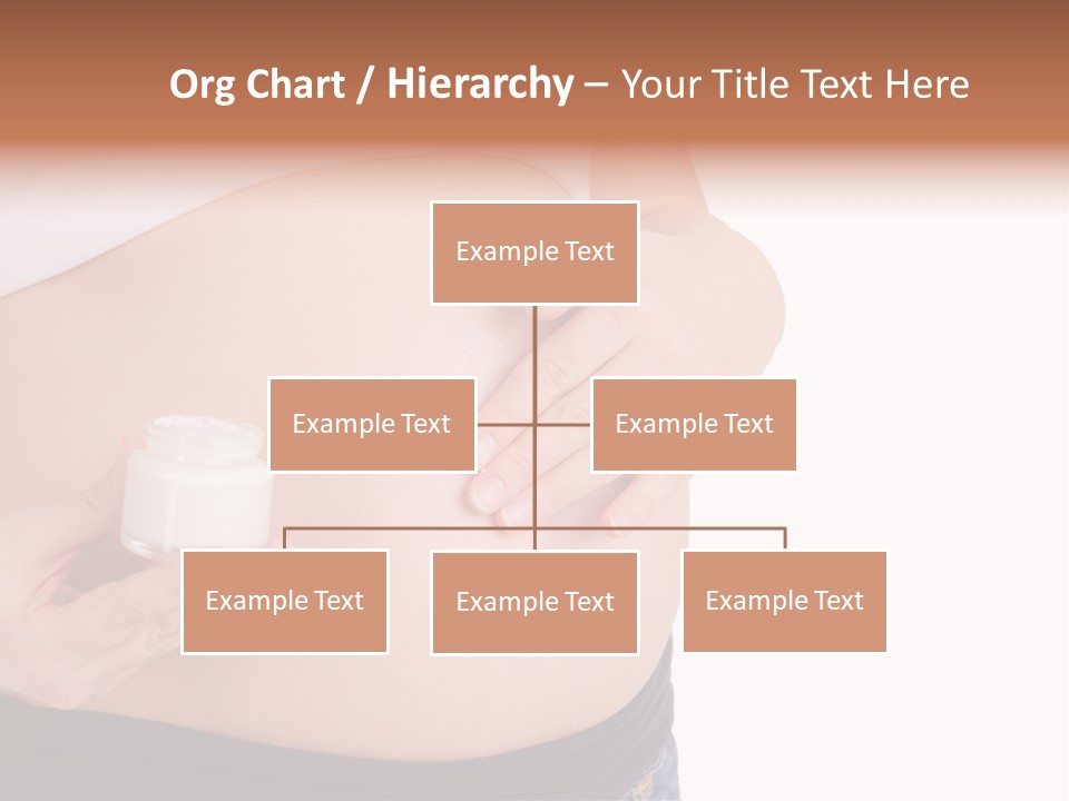 Lotion White Expecting PowerPoint Template