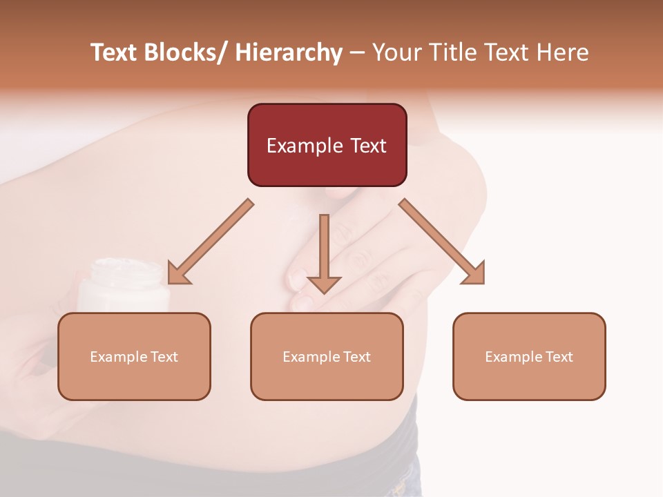 Lotion White Expecting PowerPoint Template