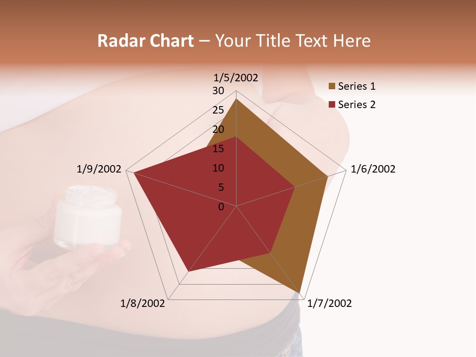 Lotion White Expecting PowerPoint Template