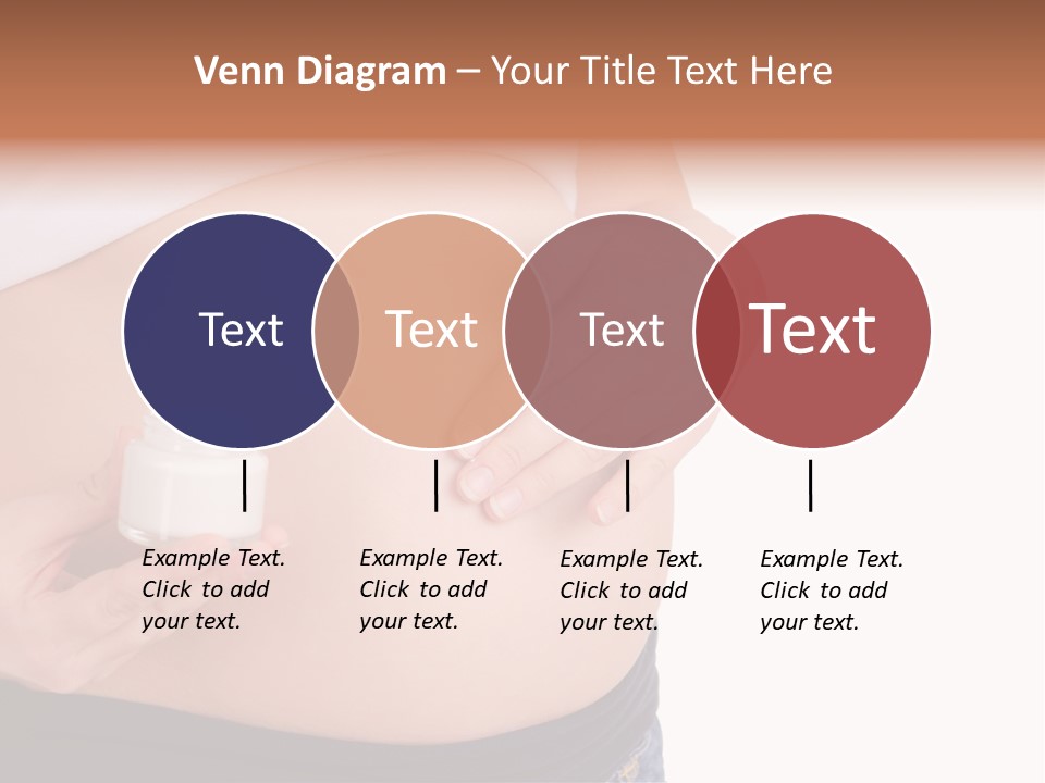 Lotion White Expecting PowerPoint Template