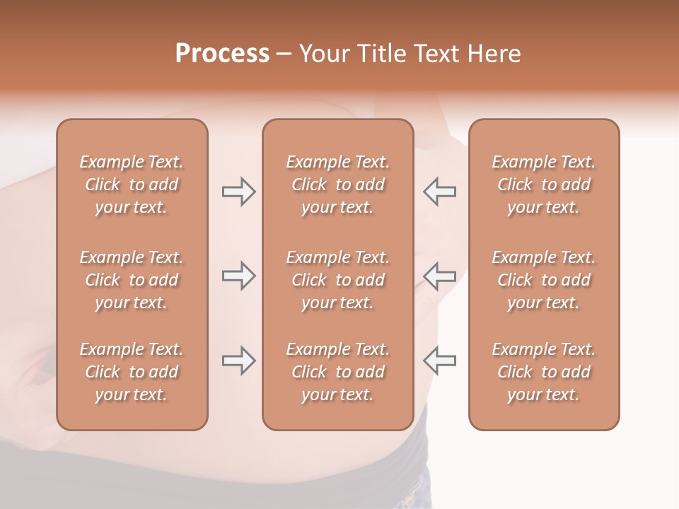 Lotion White Expecting PowerPoint Template