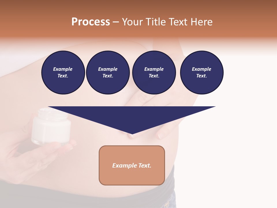 Lotion White Expecting PowerPoint Template