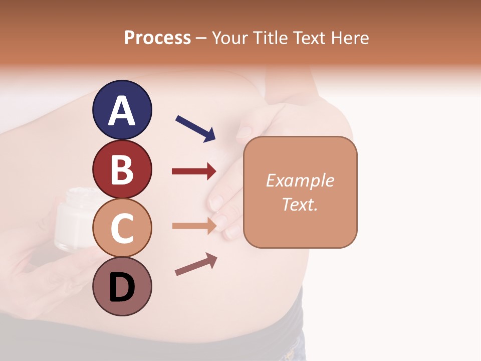 Lotion White Expecting PowerPoint Template