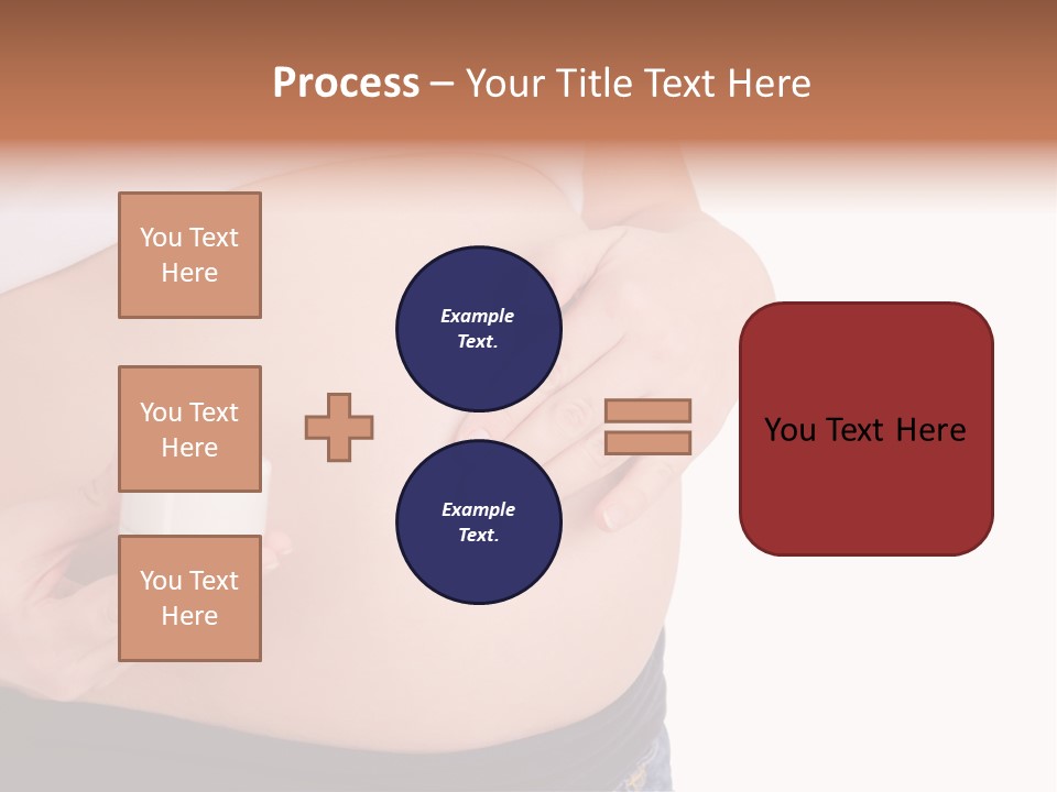 Lotion White Expecting PowerPoint Template