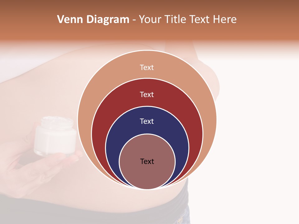 Lotion White Expecting PowerPoint Template