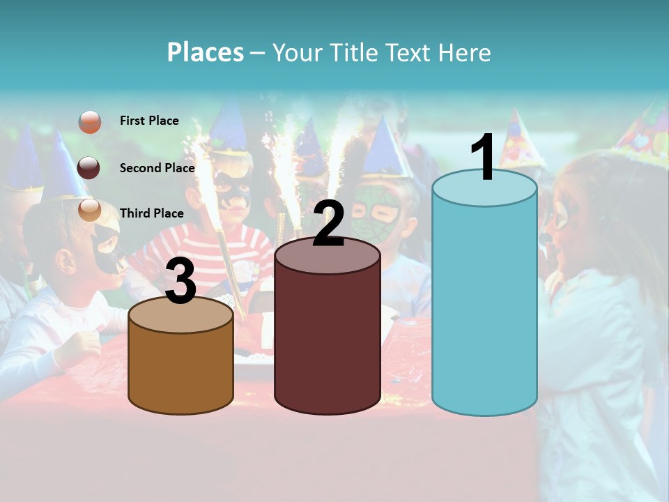 Car Cake Boy PowerPoint Template