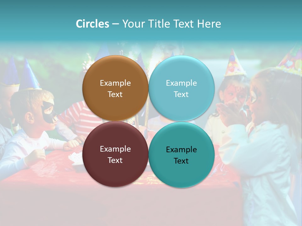 Car Cake Boy PowerPoint Template