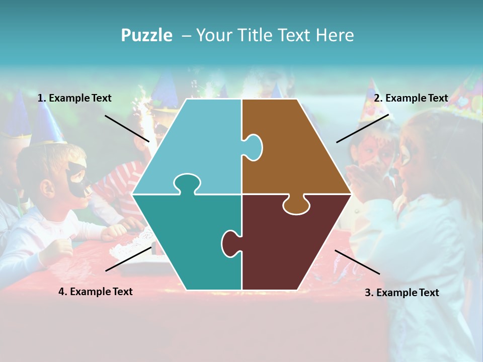 Car Cake Boy PowerPoint Template