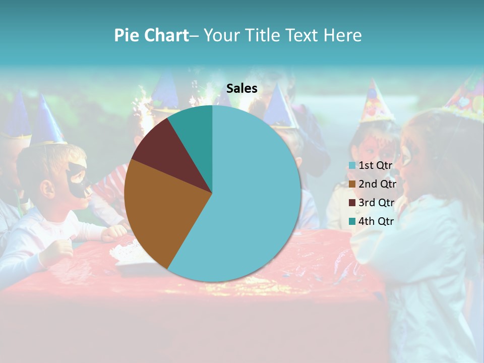Car Cake Boy PowerPoint Template