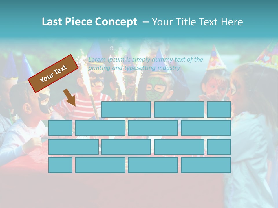 Car Cake Boy PowerPoint Template