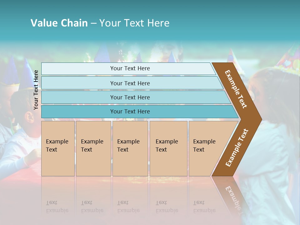 Car Cake Boy PowerPoint Template