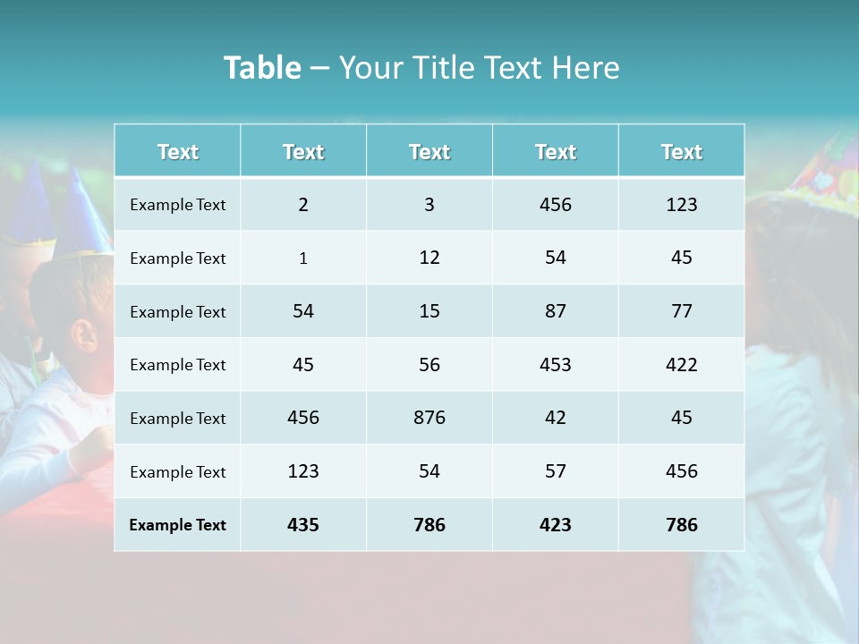 Car Cake Boy PowerPoint Template