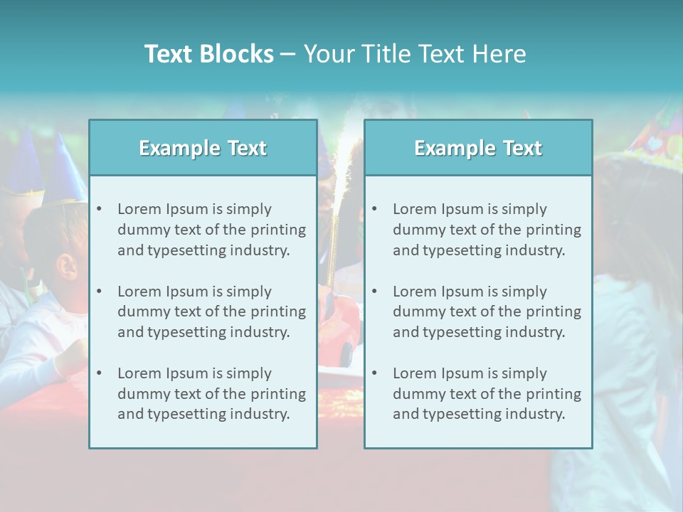 Car Cake Boy PowerPoint Template