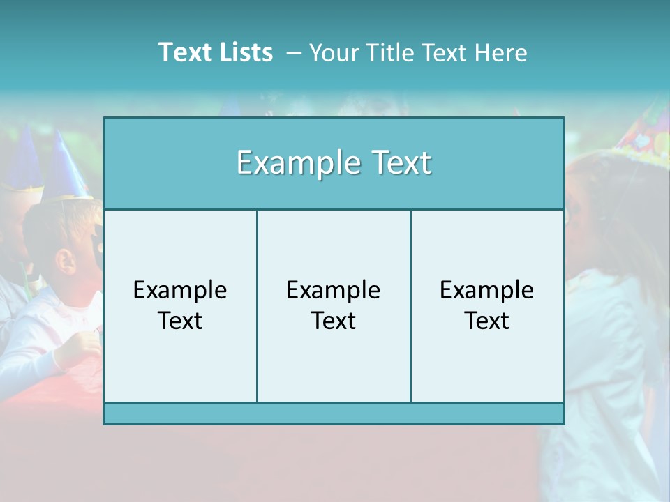 Car Cake Boy PowerPoint Template