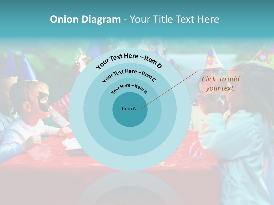 Car Cake Boy PowerPoint Template