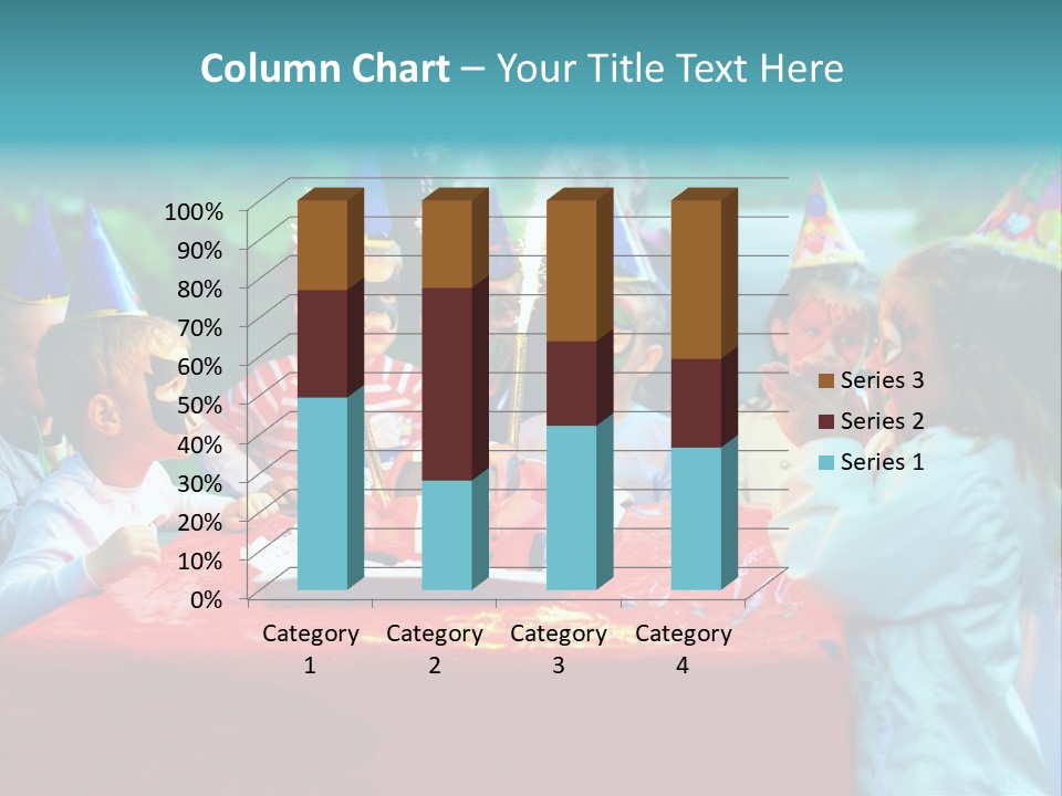 Car Cake Boy PowerPoint Template