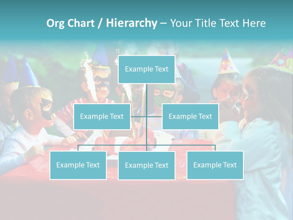 Car Cake Boy PowerPoint Template