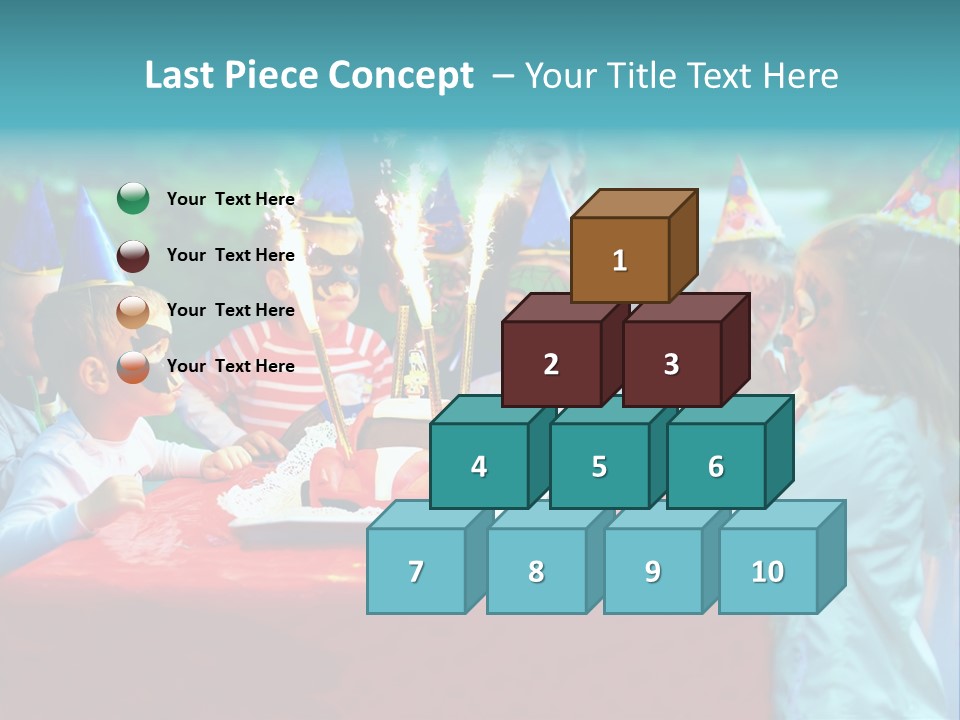 Car Cake Boy PowerPoint Template