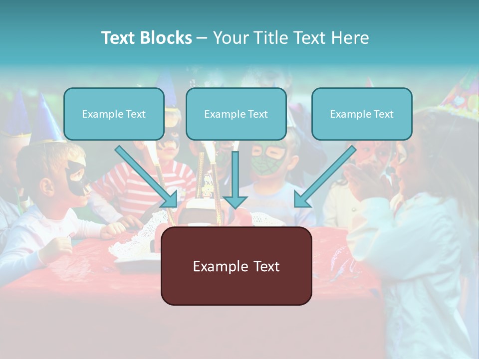 Car Cake Boy PowerPoint Template