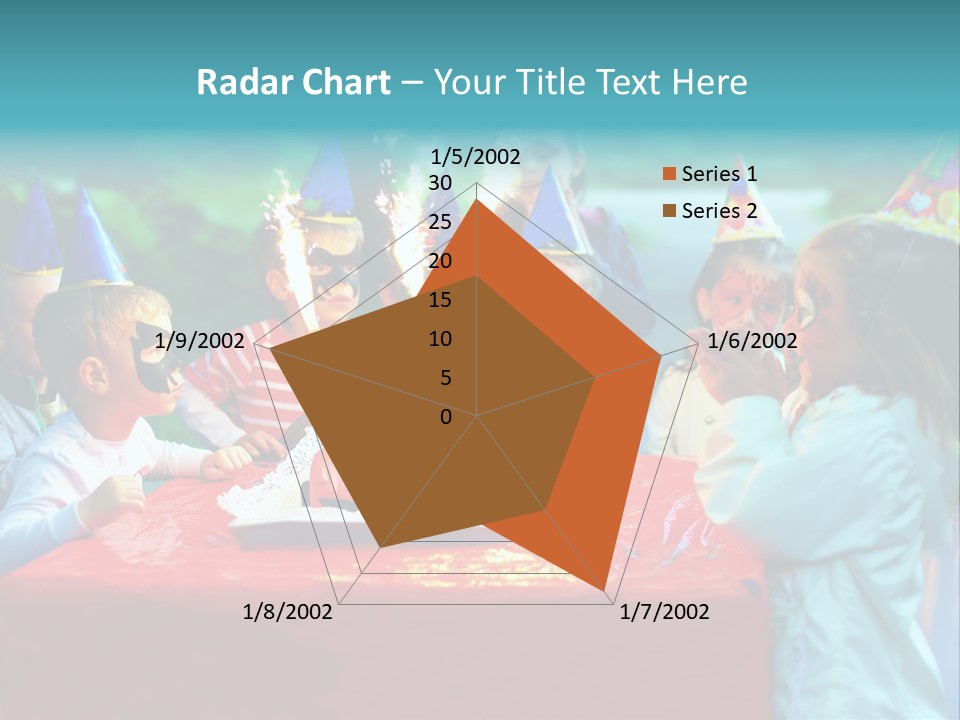 Car Cake Boy PowerPoint Template