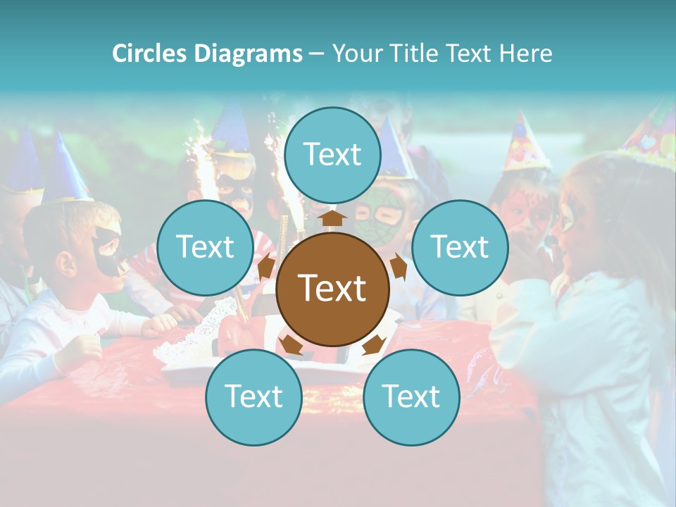 Car Cake Boy PowerPoint Template