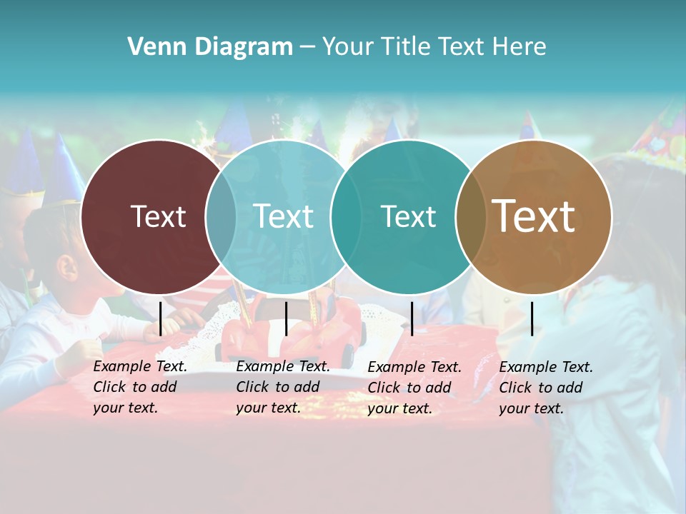 Car Cake Boy PowerPoint Template