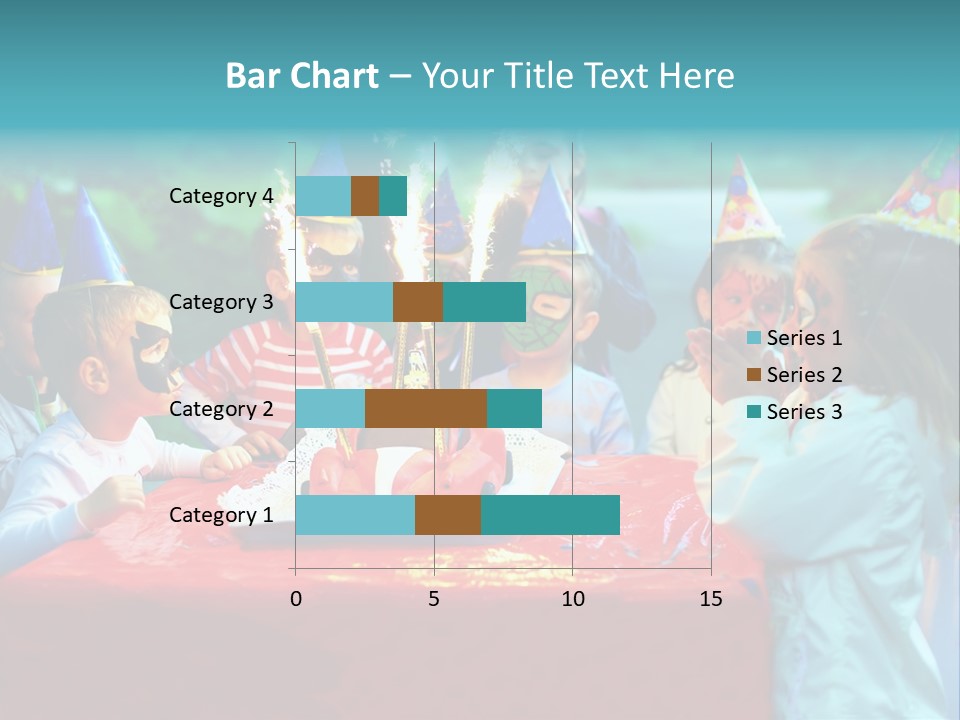 Car Cake Boy PowerPoint Template