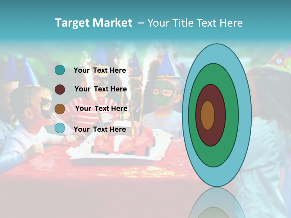 Car Cake Boy PowerPoint Template