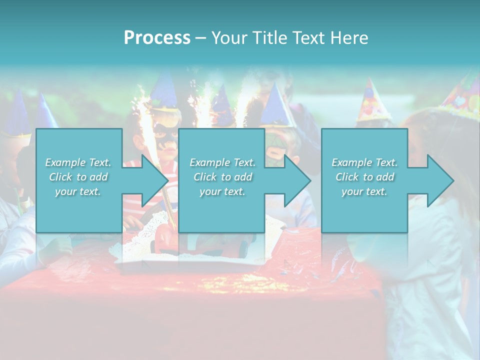 Car Cake Boy PowerPoint Template