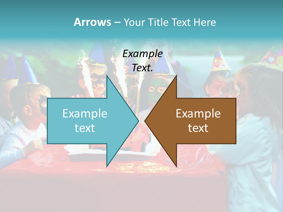 Car Cake Boy PowerPoint Template