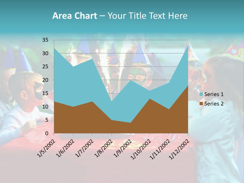 Car Cake Boy PowerPoint Template