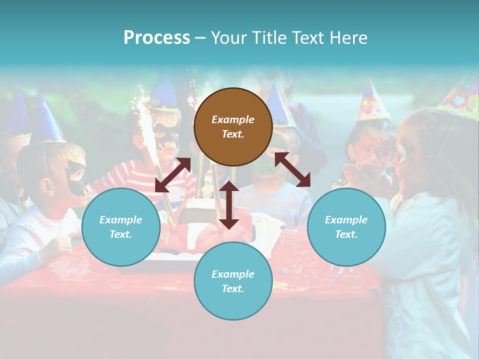 Car Cake Boy PowerPoint Template