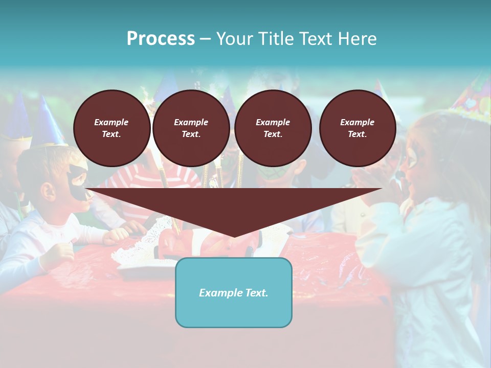 Car Cake Boy PowerPoint Template