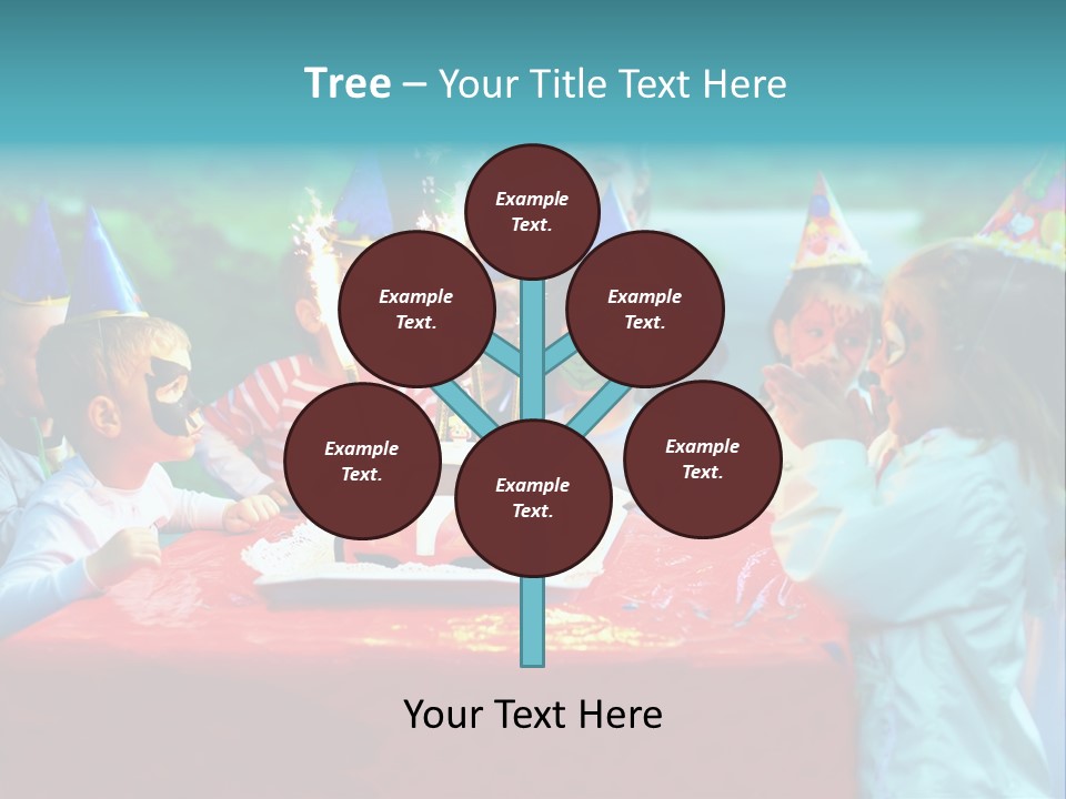 Car Cake Boy PowerPoint Template