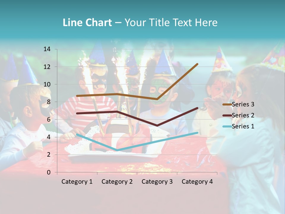 Car Cake Boy PowerPoint Template
