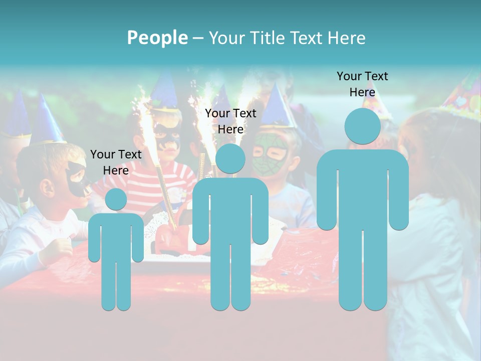 Car Cake Boy PowerPoint Template