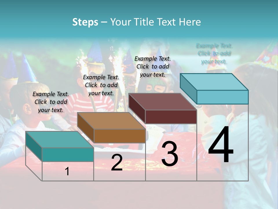 Car Cake Boy PowerPoint Template