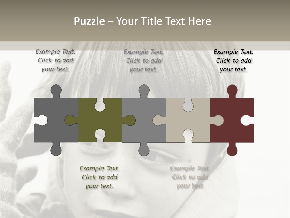 Deception Conflict Defeat PowerPoint Template