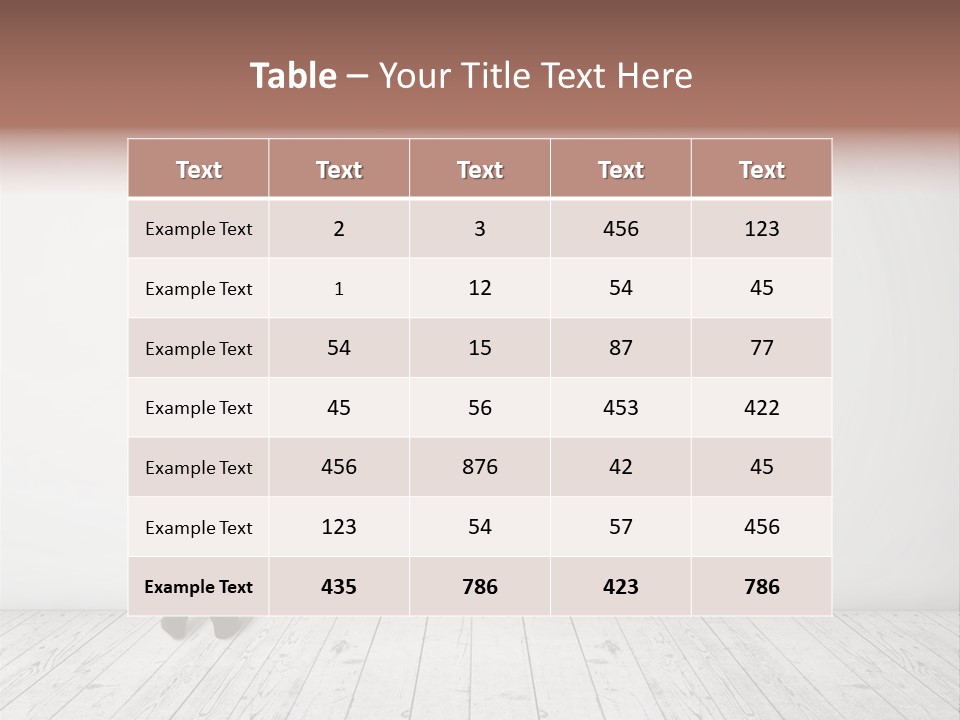 Image Equipment White PowerPoint Template
