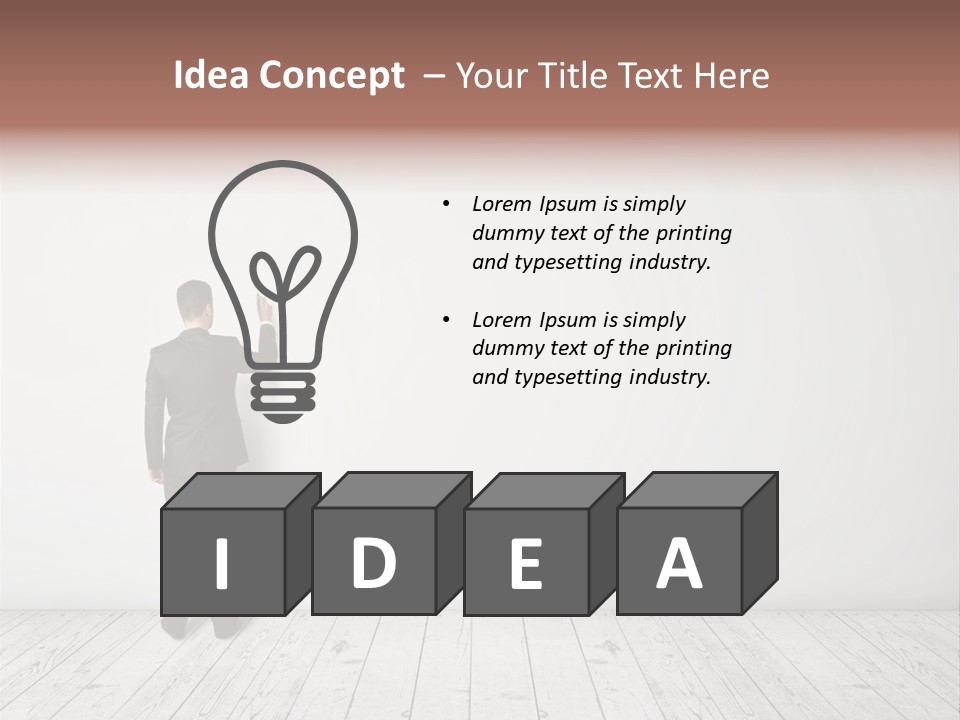 Image Equipment White PowerPoint Template