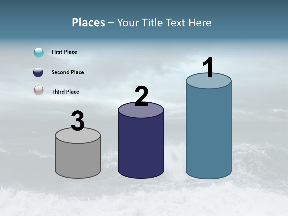 Copyspace Water Ocean PowerPoint Template