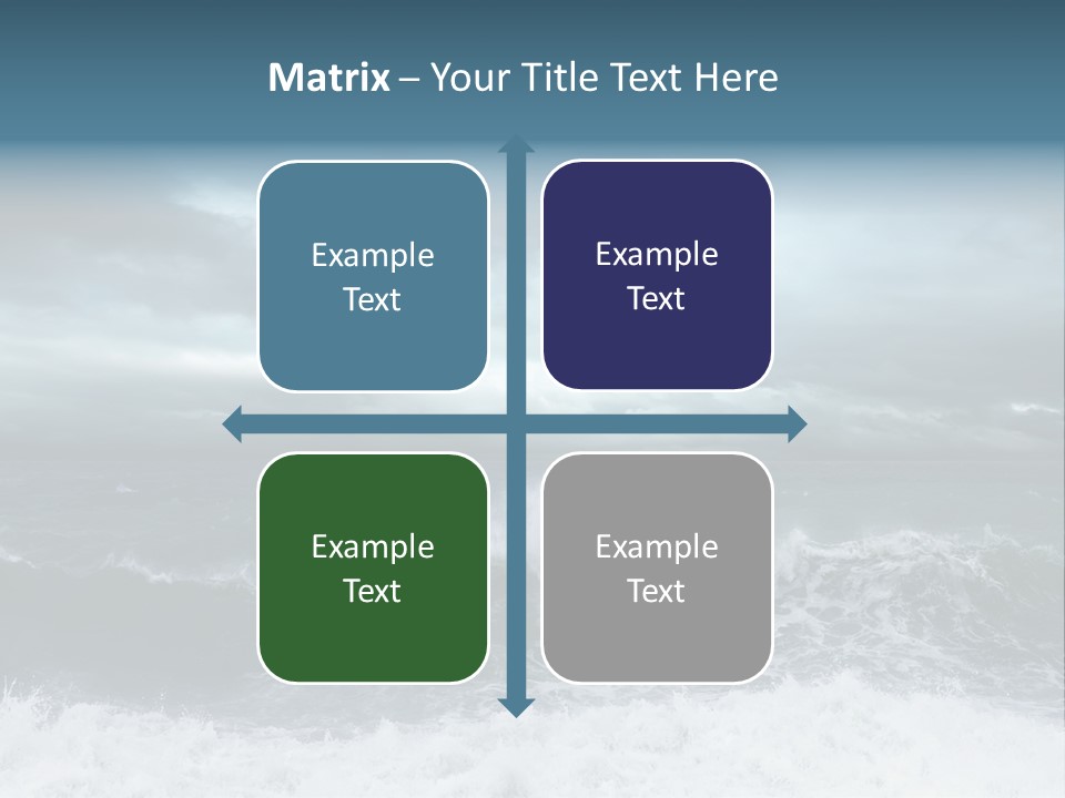 Copyspace Water Ocean PowerPoint Template
