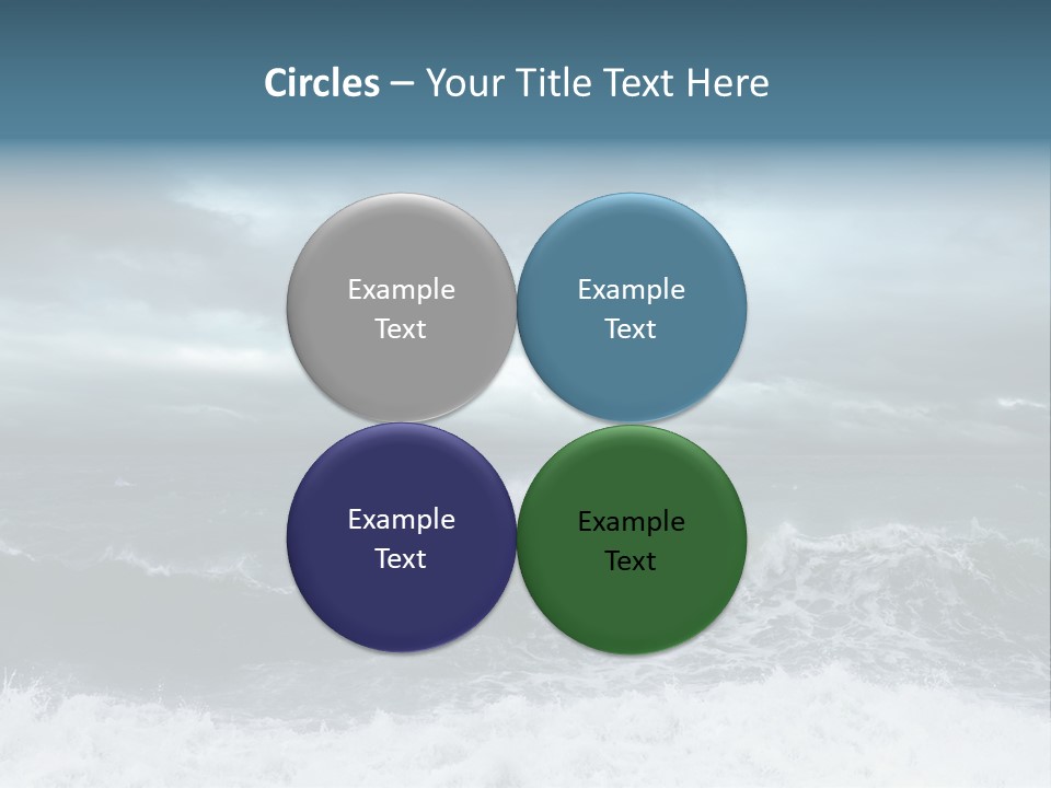 Copyspace Water Ocean PowerPoint Template