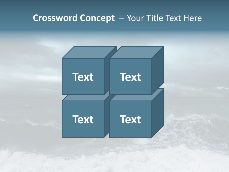 Copyspace Water Ocean PowerPoint Template