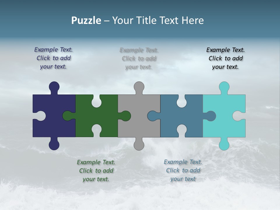 Copyspace Water Ocean PowerPoint Template