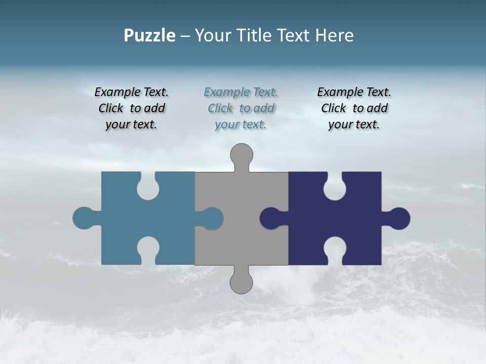 Copyspace Water Ocean PowerPoint Template