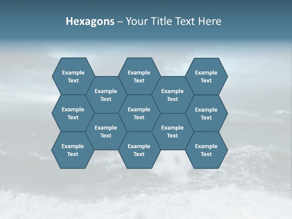 Copyspace Water Ocean PowerPoint Template