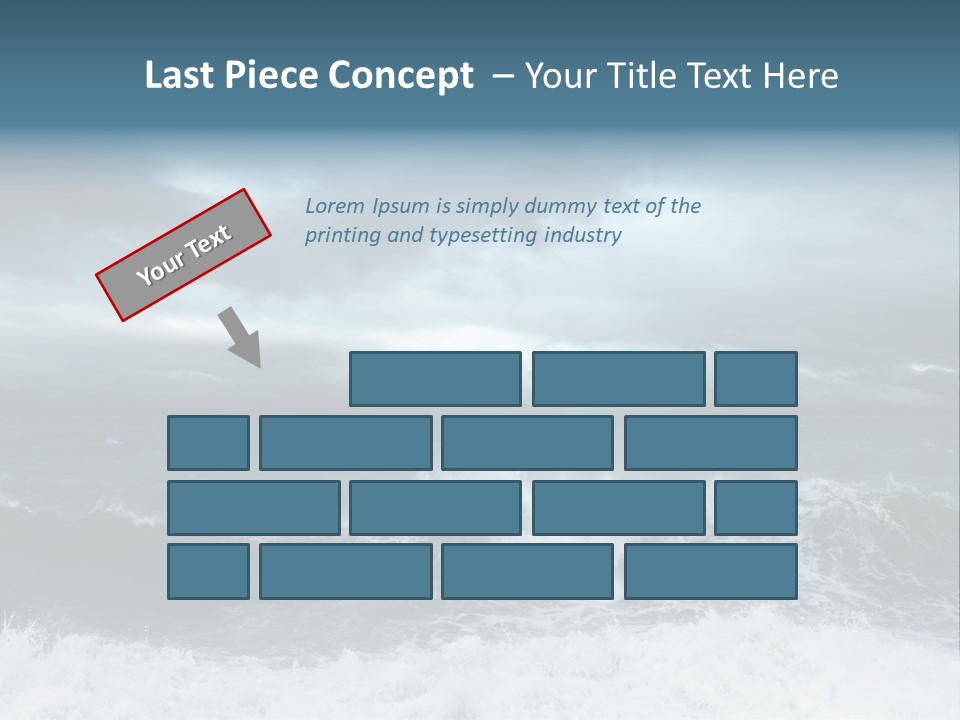 Copyspace Water Ocean PowerPoint Template