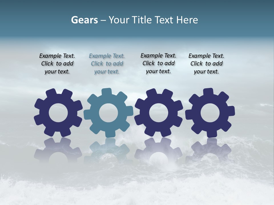 Copyspace Water Ocean PowerPoint Template