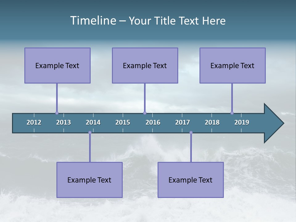 Copyspace Water Ocean PowerPoint Template